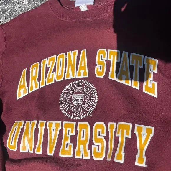 arizona state university champion sweatshirt - Picture 4 of 4